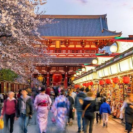 東京都403 Oshiage Sta 3Mins Walk! Wi-Fi & Elevator 4Paxアパートメント エクステリア 写真