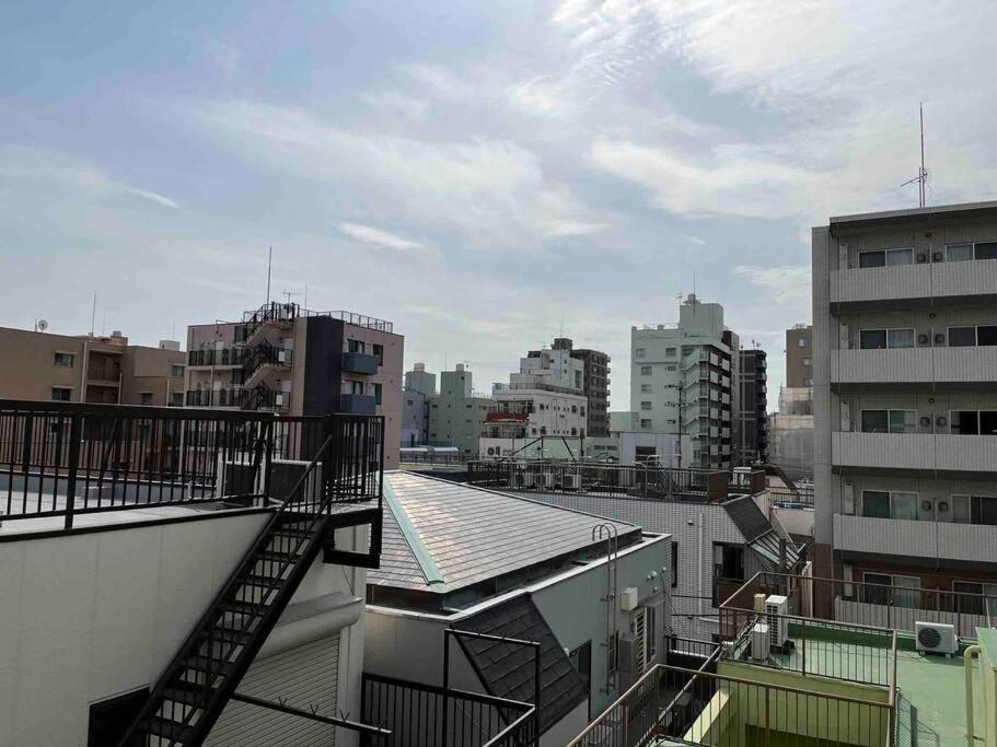 東京都403 Oshiage Sta 3Mins Walk! Wi-Fi & Elevator 4Paxアパートメント エクステリア 写真